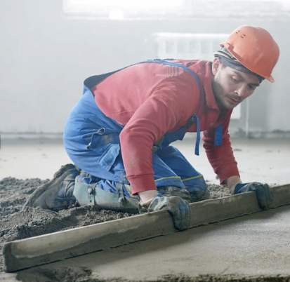 Flowing Screed for Home Extensions