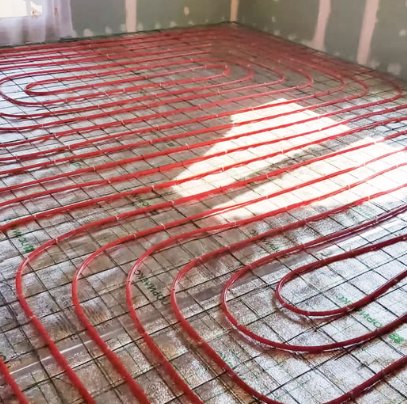 Flowing Screed for Underfloor Heating